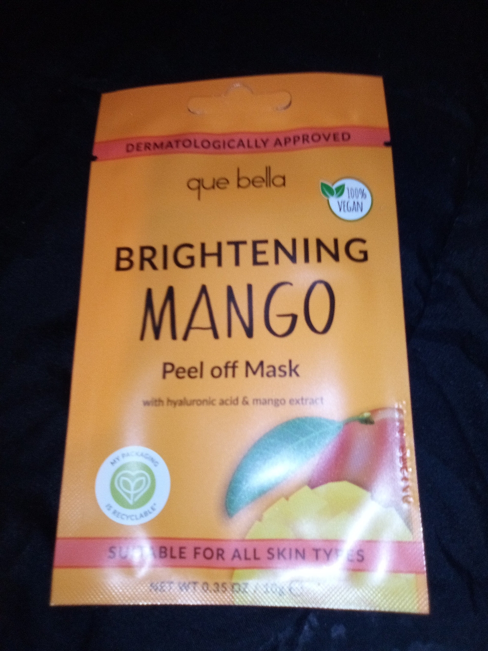 Brightening Mango Peel Off Mask - Bright Orange